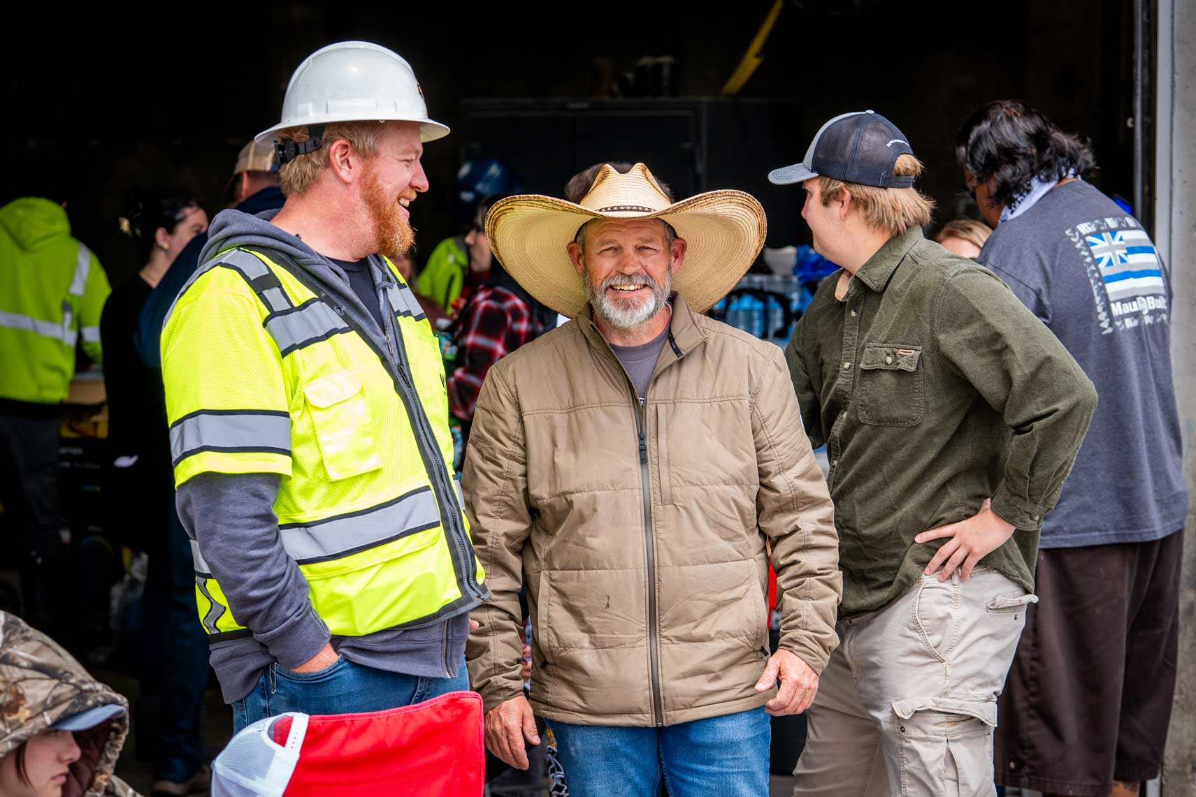 Concrete truck rodeo