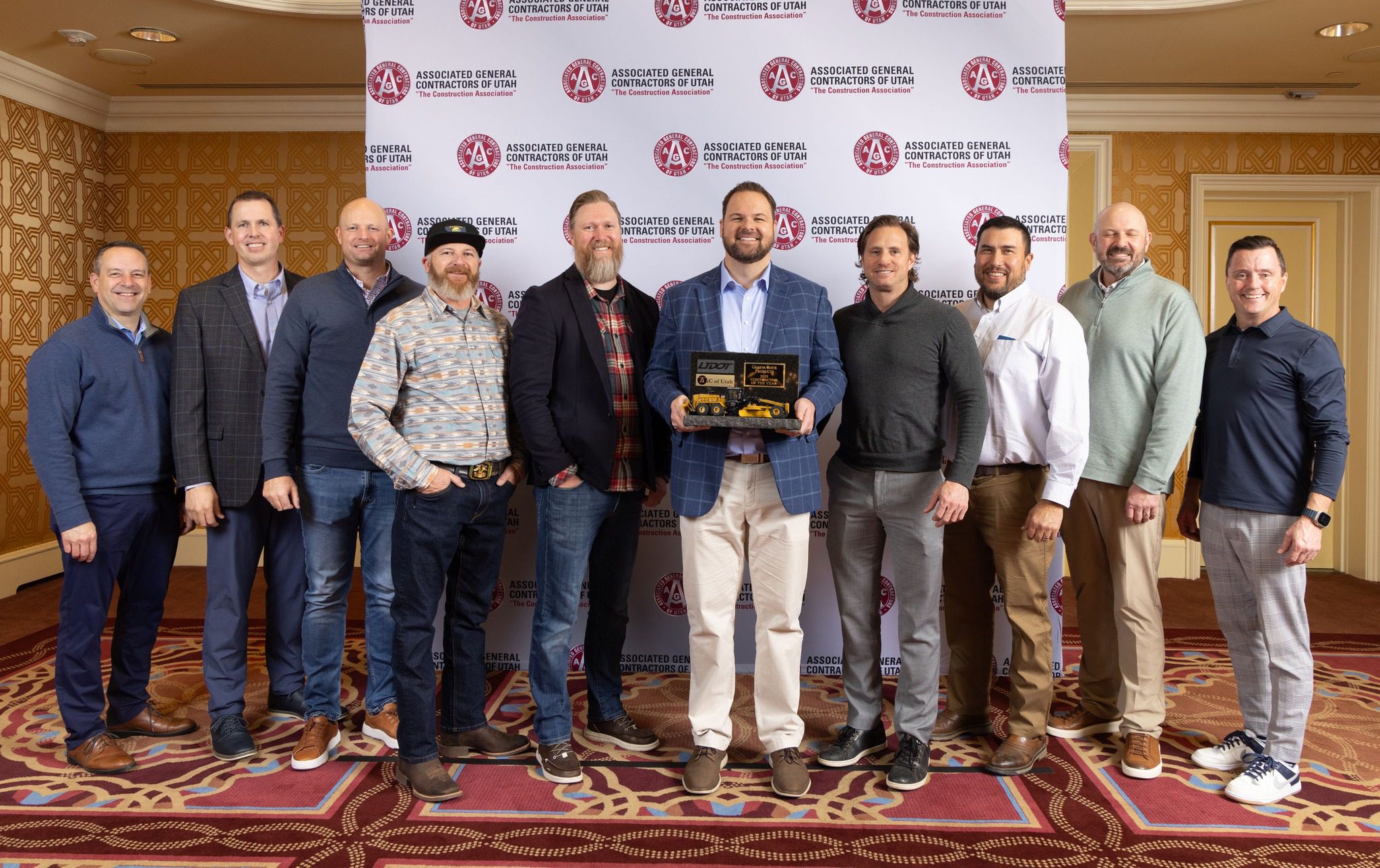 UDOT Contractor of the Year Award