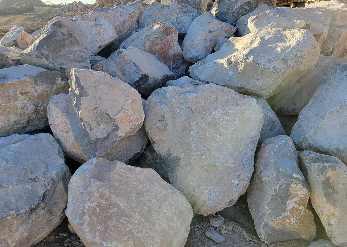 Decorative Boulders Limestone