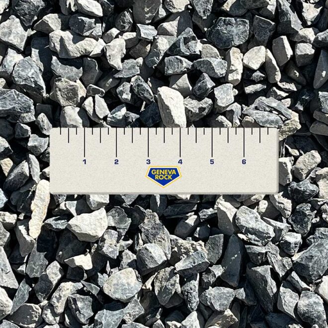 Black Rock pit 1" crushed rock