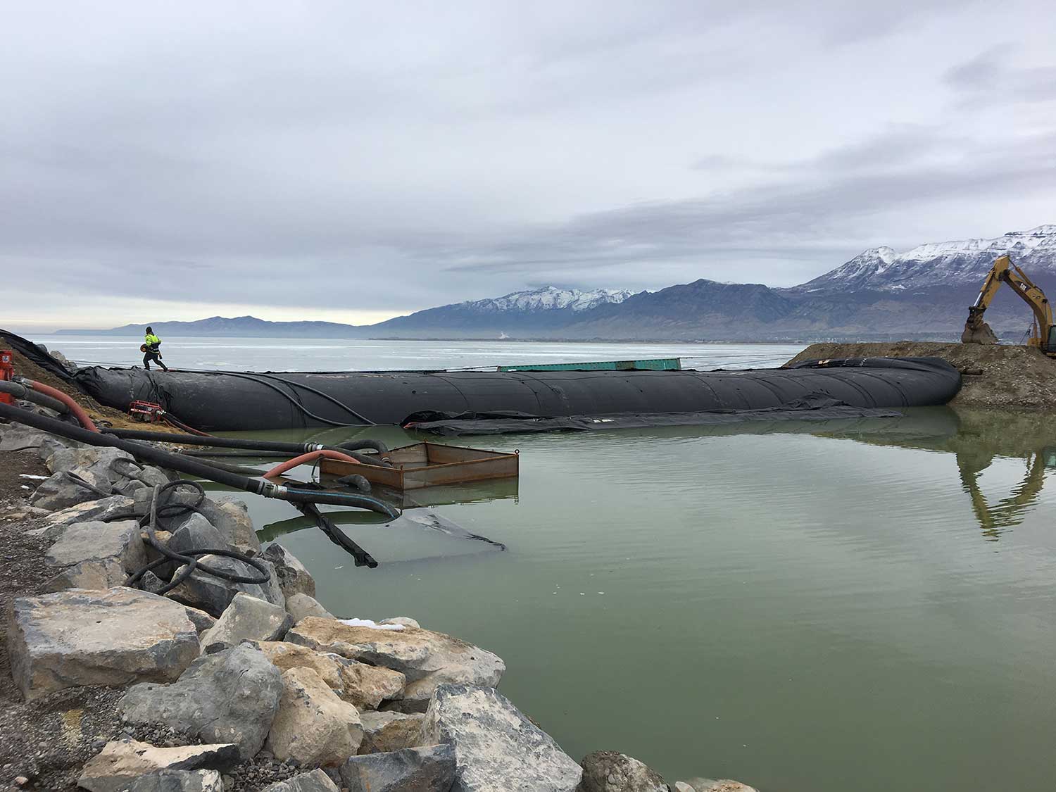 Dredging Utah Lake Provo Marina