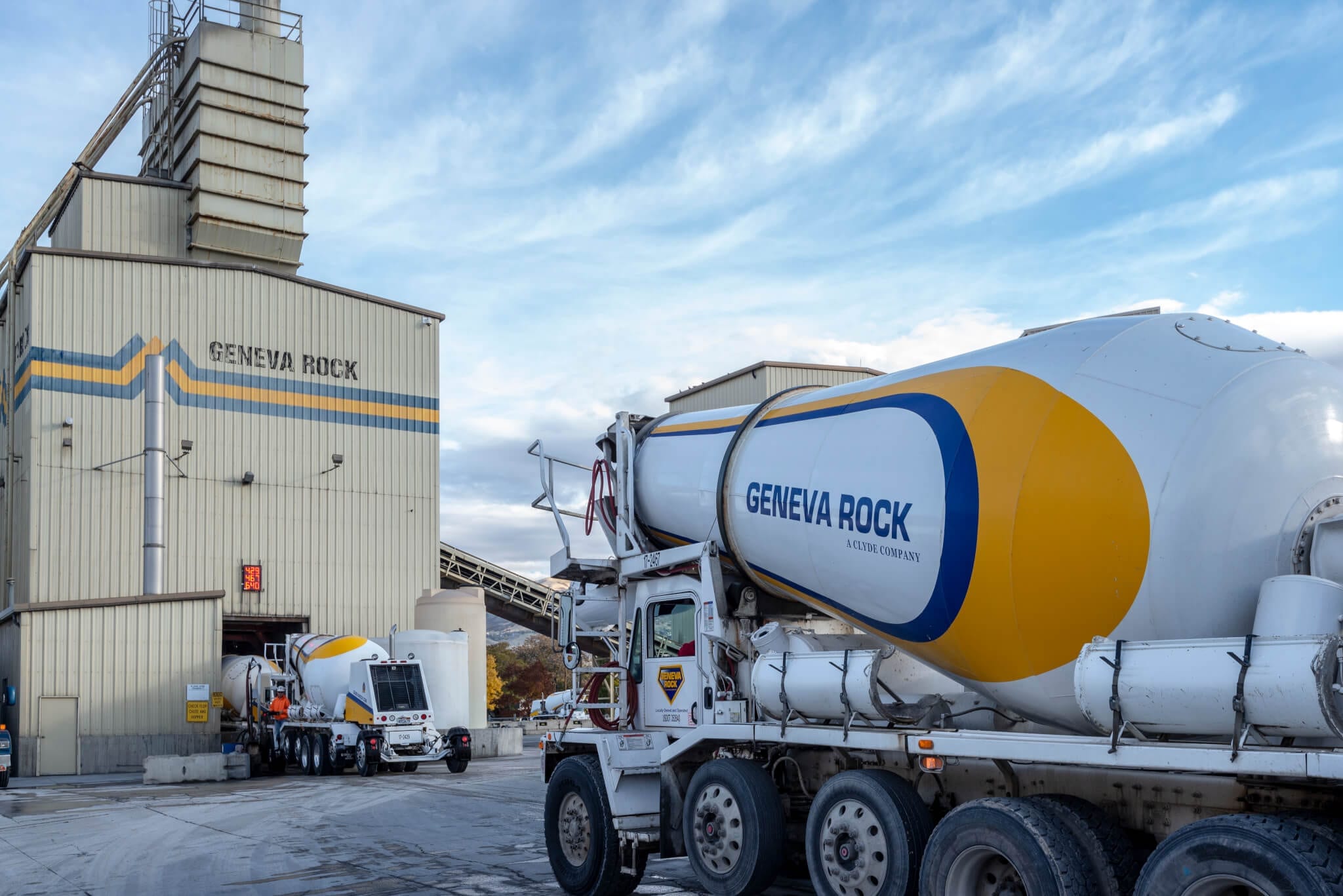 Geneva Rock has 16 ready-mix concrete plants in Utah