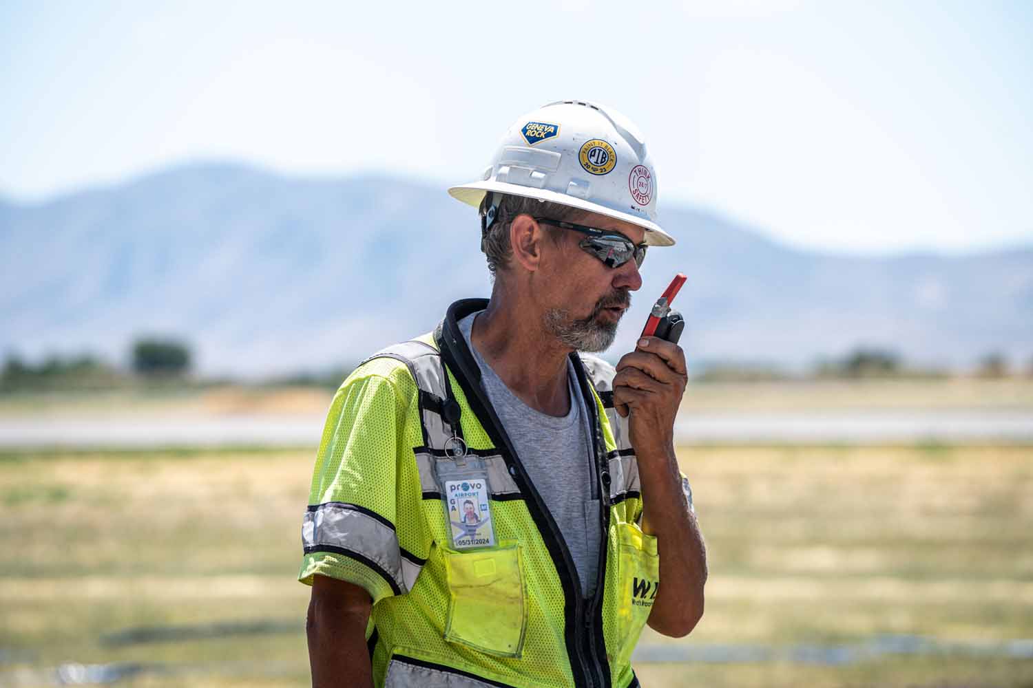 Provo Airport Taxiway construction coordination