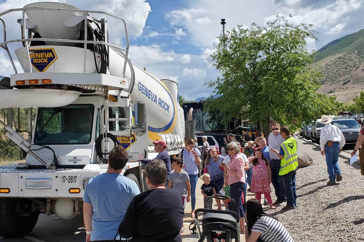 Big Truck Day allows children to see real heavy equipment up close