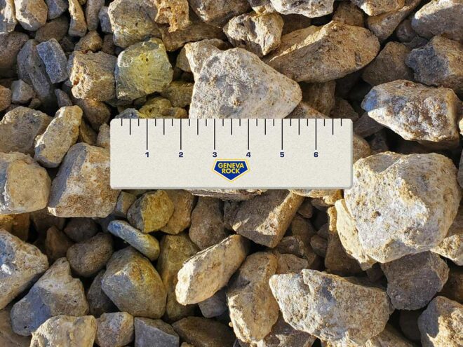 Travertine rock 1-2 inches