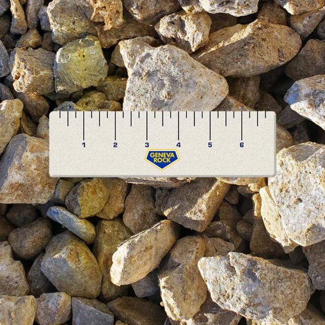 Travertine rock 1-2 inches