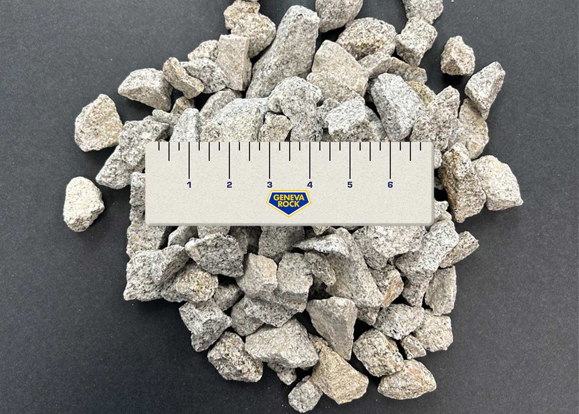 1.5 inch granite rock