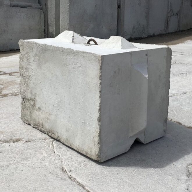 3’ x 2’ x 2’ Smooth Faced Block